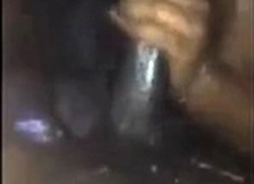 Super Sloppy Ebony Deep Throat