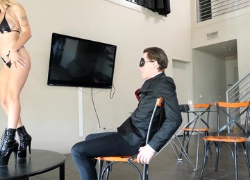 Bodacious Angel Youngs Fucked After Issuing A Private Strip Show