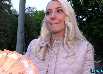 Arousing Tourist Hungry For Czech Penis