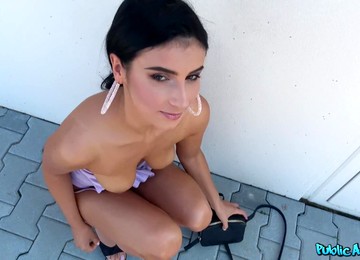 Exciting Romanian Beauty Screwed For Cash