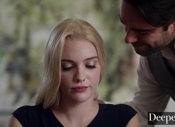 Deeper. Stunning Wife Kenna James Shows Him What Is Missing