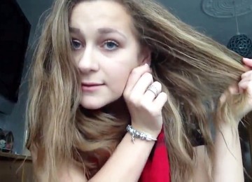 Leggings, Shiny, Try On