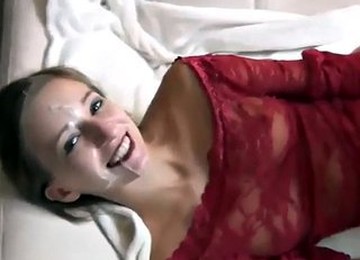 Fucked In Both Holes With A Big Facial