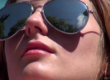 Hardcore Amateur Dicking By The Pool With Cute Jonni Hennessy