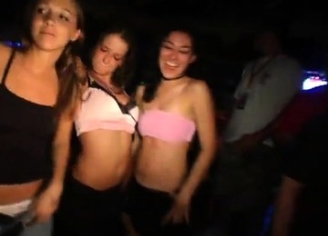 Spring Break Nude Dance Contest