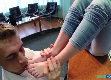 Petite Redheads Sexual Skills Makes Doctor Sperm Twice