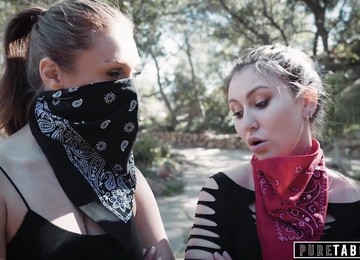 Angry Vandals Use Their Juicy Squirts To Trash A House - Skylar Snow