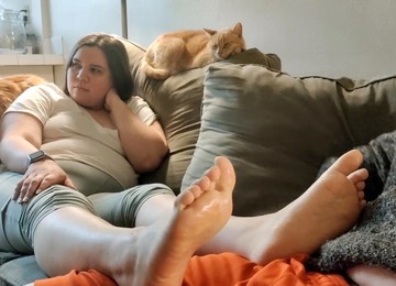 Recent, Latina Footjob, Annoyed Backward Footjob