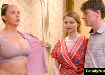 Stepmom, Lesbian Massage