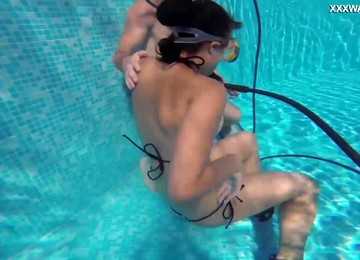 Recent, Strand, Underwater Scuba Piscina