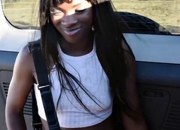 Interracial Lesbian Sex On The Side Of The Road