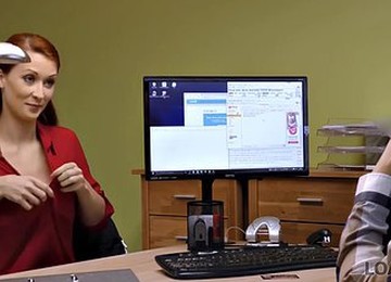 LOAN4K. Seductive Redhead Wants A Veterinary Clinic And Knows How To Get It