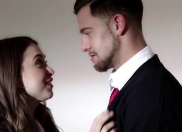 Sweet Teen Turns Into Nympho