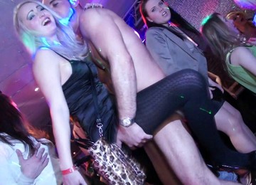 A Few Kinky Bitches Enjoy Riding Cocks In Hardcore Reality Clip