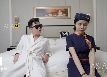 ModelMedia Asia-Seduce Stewardess Do Sex-Ou Ni-MSD-038-Best Original Asia Porn Video