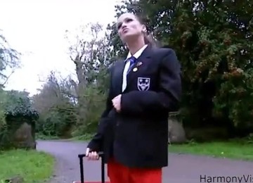 Taking Two Hard Cocks Is Something Routine For Sunny Jay