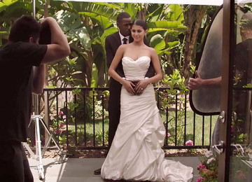 Proffecional Model Sophia Leone In First Time With BBC