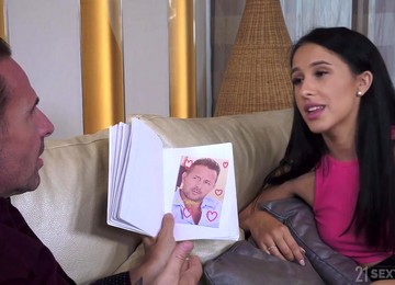 Cute Alyssa Bounty Forbidden Love Scene