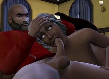 Busty Granny Maid Gets Face Fucked By Mr Cornads Son