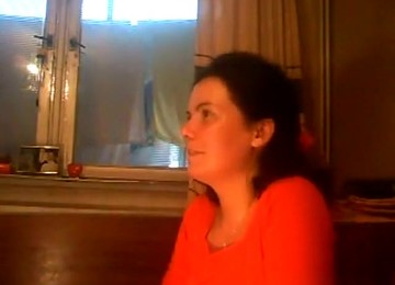 Brunette Gives Her Husband's Small Cock A Slow Blowjob, Until He Cums.