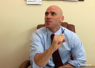 Beautiful Blonde MILF Riding A Huge Cock In The Office