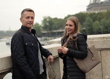 Hot Babe Alessandra Jane Drops Her Black Panties To Be Fucked