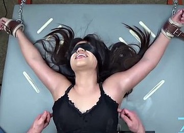 Amateur Big Boobs Brunette Striptease