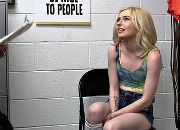 Officer Enjoying That Tiny Tight Little Pussy Rusty Nails