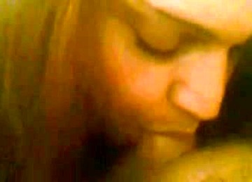 My Friend's Turkish Girlfriend Sucking His Hard Cock