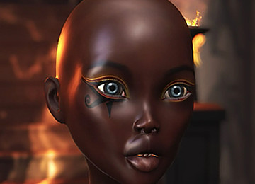 Anubis Fucks A Young Egyptian Slave In His Temple