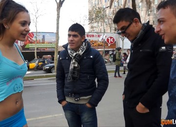 Sluttiest Skirt Ever On This Girl Flashing Ass In Public