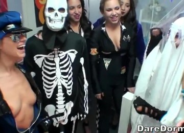 Dare Dorm - Halloween Party 1 - Natalie Monroe