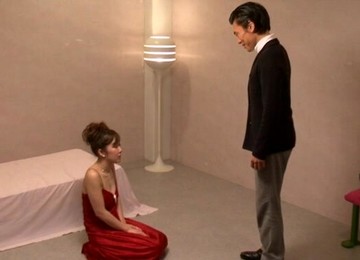 Sexy Japanese Chick Azumi Kinoshita Sucks And Gets Fucked Gently