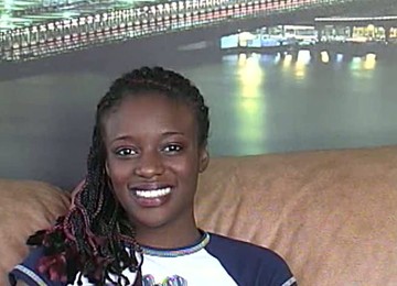 Filthy Ebony Chick Gets Toyed By The Fucking Machine