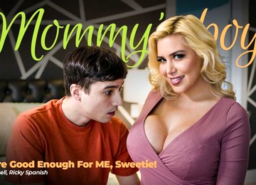 Ricky Spanish & Caitlin Bell In You're Good Enough For ME, Sweetie!, Scene #01