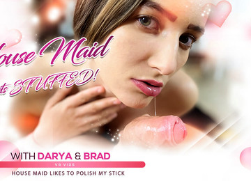 House Maid Gets Stuffed - Close-Up Sex With Amateur Couple