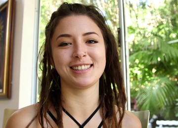 Daisy Haze Receives Cum In Mouth During A Deepthroat Blowjob