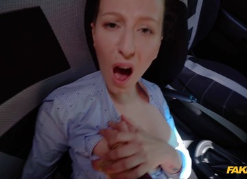 Lick My Twat To Calm Me Down 1 - Fake Driving School