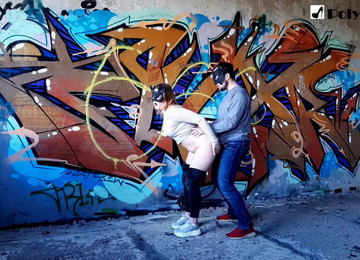 Public, Polysweet, Strapon Pegging