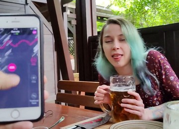 Remote Control Vibrator Public, Orgasmus Zittern, Latex