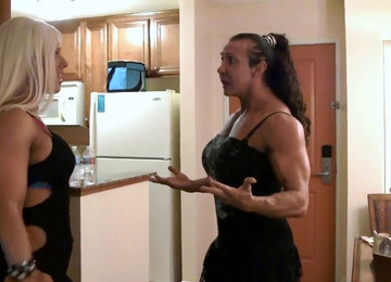 Fbb Wrestling, Husband Vs Wife Wrestling