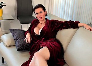 Stepmom, My Cock Has Been Rock Hard For The Past Two Hours.