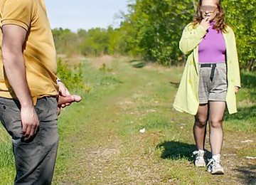 A Day In The Life Of An Hindi Exhibitionist And A Stranger. Busty Passer-by Gets A Mouthful Of Cum Today. XSanyAny