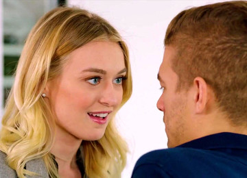 Young Blonde Student Vixen Improves Her Grades Via Fucking