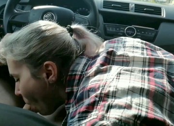 Car Blowjob, Risky, Riskant