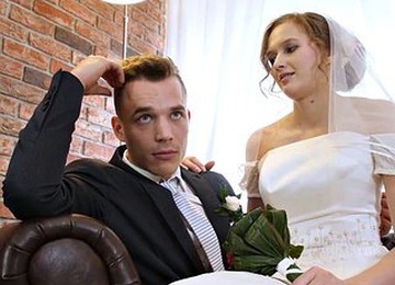 HUNT4K. Cute Czech Bride Spends Her First Night With A Rich Stranger