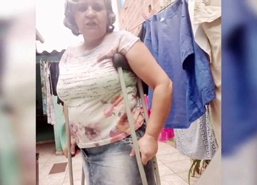 Gaand, Bbw Amputee, Casted Raw African