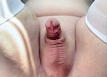 Thick Sexy Tgirl Riding Dildo