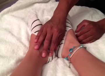 Anklet, Massage Footjob