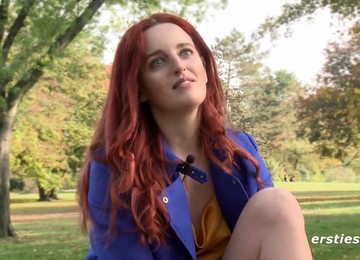 Charlie Fingers Her Wet Pussy